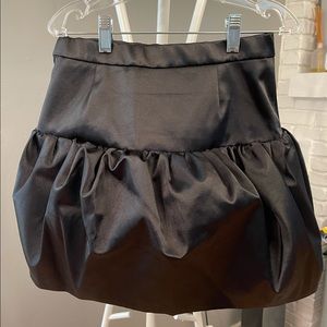 Puff Satin Skirt